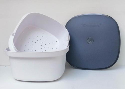 Tupperware « Multi-Service » Blanc & Gris, Maison & Meubles, Cuisine| Tupperware, Neuf, Récipient ou Bol, Blanc, Enlèvement ou Envoi