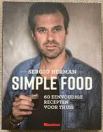 Sergio Herman - Simple food, Boeken, Kookboeken, Sergio Herman; Johan Cuypers; Mara Grimm, Zo goed als nieuw, Verzenden