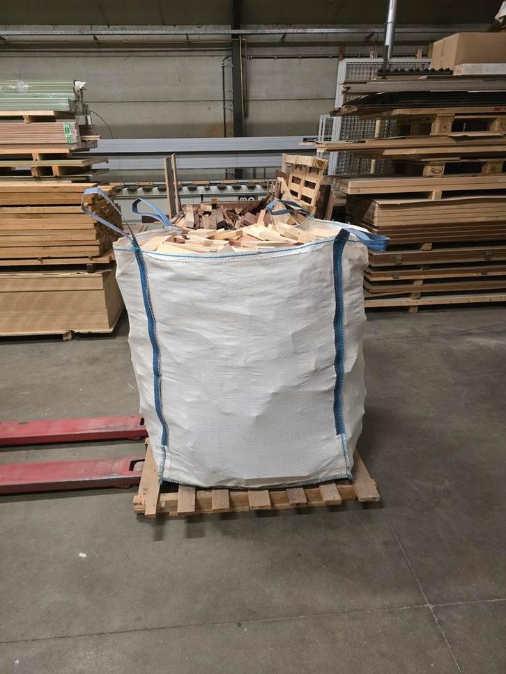 Droog brandhout in bigbag, Tuin en Terras, Brandhout, Minder dan 3 m³, Ophalen