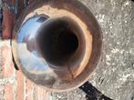 Tuba trois piston, Muziek en Instrumenten, Ophalen, Zo goed als nieuw, Tuba in si bemol, Met koffer of draagtas