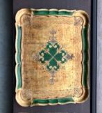 Florentijns houten dienblad, Overige materialen, Gebruikt, Ophalen of Verzenden, Schaal of Schalen