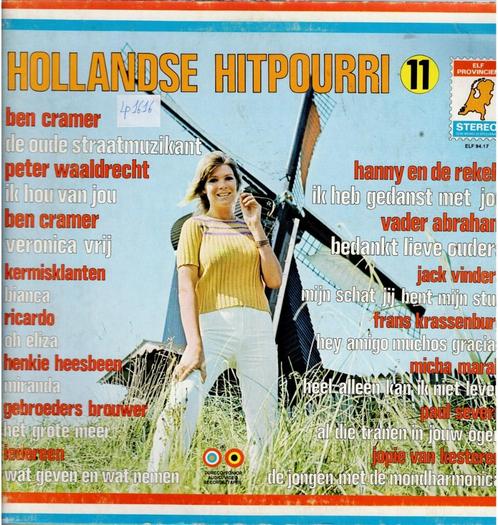 Vinyl, LP    /   Hollandse Hitpourri 11, Cd's en Dvd's, Vinyl | Overige Vinyl, Overige formaten, Ophalen of Verzenden