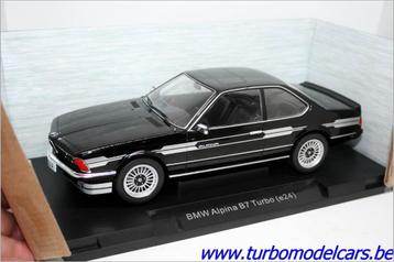 BMW Alpina B7 Turbo E24 Black 1/18 MCG beschikbaar voor biedingen