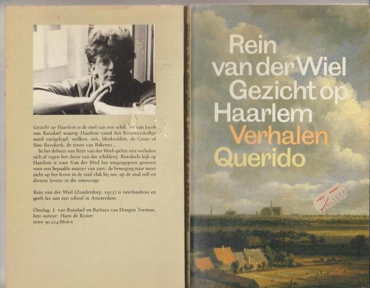 Gezicht op haarlem 9789021488066 Rein van der Wiel, Boeken, Romans, Nederland, Verzenden