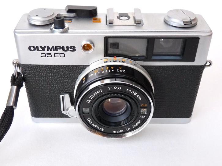 Olympus 35 ED kleinbeeld rangefinder camera., Audio, Tv en Foto, Fotocamera's Analoog, Zo goed als nieuw, Compact, Olympus, Ophalen of Verzenden