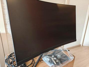 MSI G27C4X 27" curved gaming monitor - eenmalig gebruikt beschikbaar voor biedingen