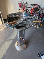 Barbeque inox met toebehoren, Tuin en Terras, Houtskoolbarbecues, Ophalen, Gebruikt