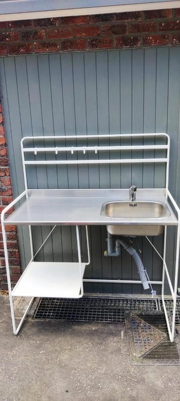 SUNNERSTA complete Kitchenette, Huis en Inrichting, Keuken | Complete keukens, Ophalen, Zo goed als nieuw, Wit, Overige typen