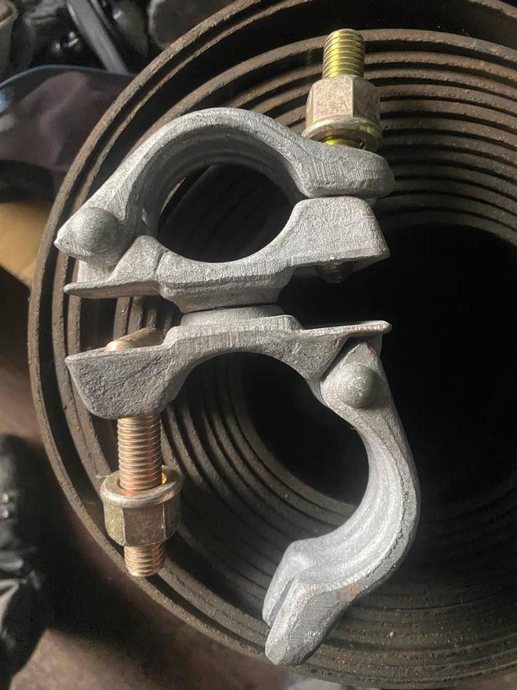 Steigerklemmen, Doe-het-zelf en Bouw, Steigers, Zo goed als nieuw, Ophalen