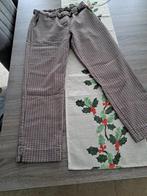 Mer du Sud geruite broek Large, Kleding | Dames, Bruin, Maat 42/44 (L), Ophalen of Verzenden, Zo goed als nieuw
