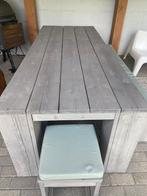 Steigerhouten tuinset, Tuin en Terras, Ophalen, Zo goed als nieuw, Steigerhout, Tuinset