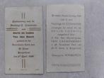 2 oude communieprentjes Borgerhout 1938/1939, Verzamelen, Bidprentjes en Rouwkaarten, Verzenden
