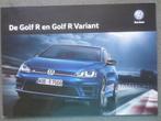 Brochure de la Volkswagen VW Golf R et de la Variante R, Livres, Autos | Brochures & Magazines, Volkswagen, Enlèvement ou Envoi