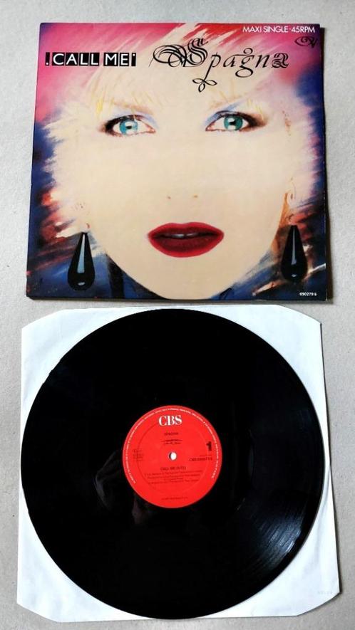 Spagna* – Call Me (1987)(MAXI), CD & DVD, Vinyles | Pop, 12 pouces, Enlèvement ou Envoi