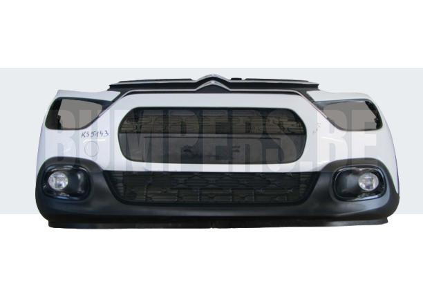 Bumper C3 III FACELIFT 20-9833504177 Voorbumper KS5143, Auto-onderdelen, Carrosserie, Bumper, Voor, Gebruikt, 6 maanden garantie