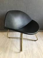 Vintage Niels Gammelgaard LIPS stoel IKEA, Kunststof, Zwart, Vintage, Ophalen of Verzenden