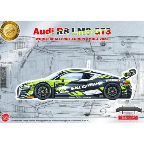 NuNu (PN24044): Audi R8 LMS GT3 om 1:24, Hobby en Vrije tijd, Modelbouw | Auto's en Voertuigen, Nieuw, Auto, Groter dan 1:32, Overige merken