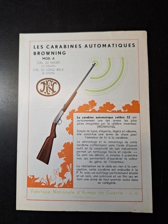 FN Herstal 1958 automatisch karabijn model. A Long Rifle, Verzamelen, Militaria | Algemeen, Ophalen of Verzenden