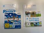 Wii sports en Wii sport resorts, Ophalen, Zo goed als nieuw, Sport