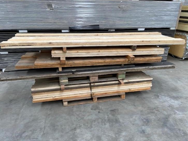 PLANKEN DIVERSE LOTEN, Doe-het-zelf en Bouw, Hout en Planken, Zo goed als nieuw, Plank, Grenen, 250 tot 300 cm, 25 tot 50 mm, Ophalen of Verzenden