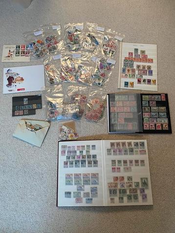 Collection Timbres Belgique Congo Urundi et Europa beschikbaar voor biedingen