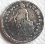 ZWITSERLAND : 2 FRANCS 1913 Zilver .835 KM 21, Postzegels en Munten, Verzenden, Overige landen, Losse munt, Zilver