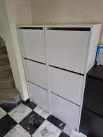 Schoenenkasten, Huis en Inrichting, Ophalen of Verzenden, Gebruikt, 3 casiers blanc