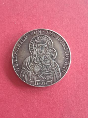 Médaille de Karl Goetz, 1939 : La Vierge à l'Enfant
