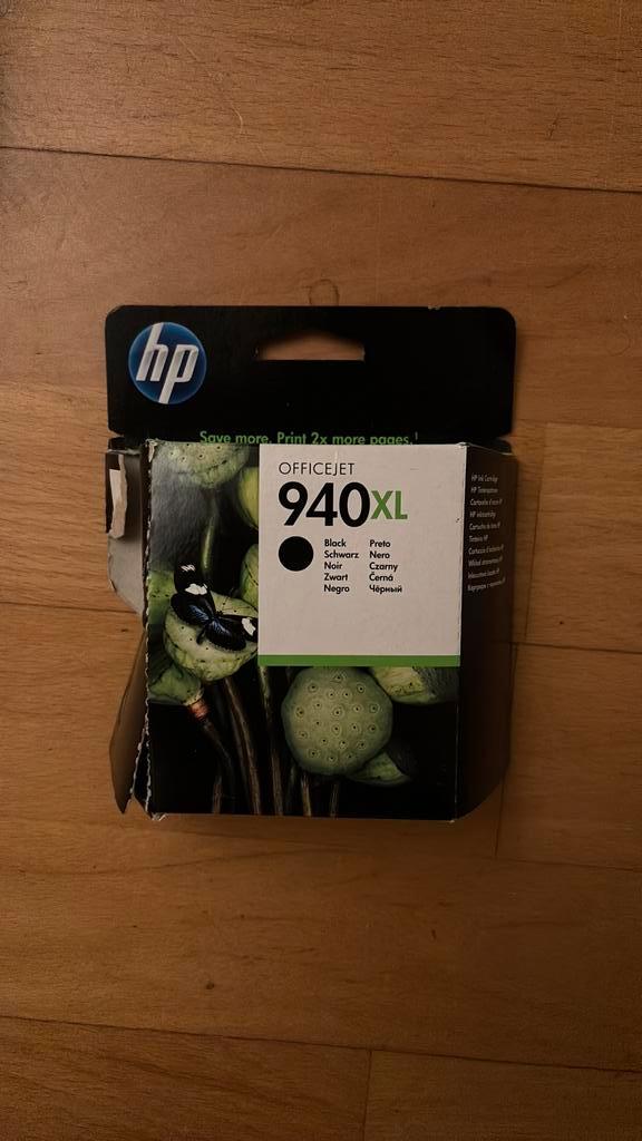 HP 940XL High Yield Black Original Ink Cartridge, Computers en Software, Printerbenodigdheden, Cartridge, Ophalen