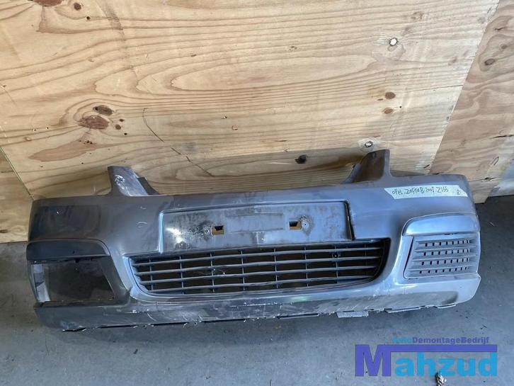 OPEL ZAFIRA B GRIJS Z155 Voorbumper 2005-2011, Auto-onderdelen, Carrosserie, Bumper, Opel, Voor, Gebruikt