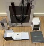 Giorgio Visconti solitaire ring, Handtassen en Accessoires, Ringen, Ophalen, Wit, Goud