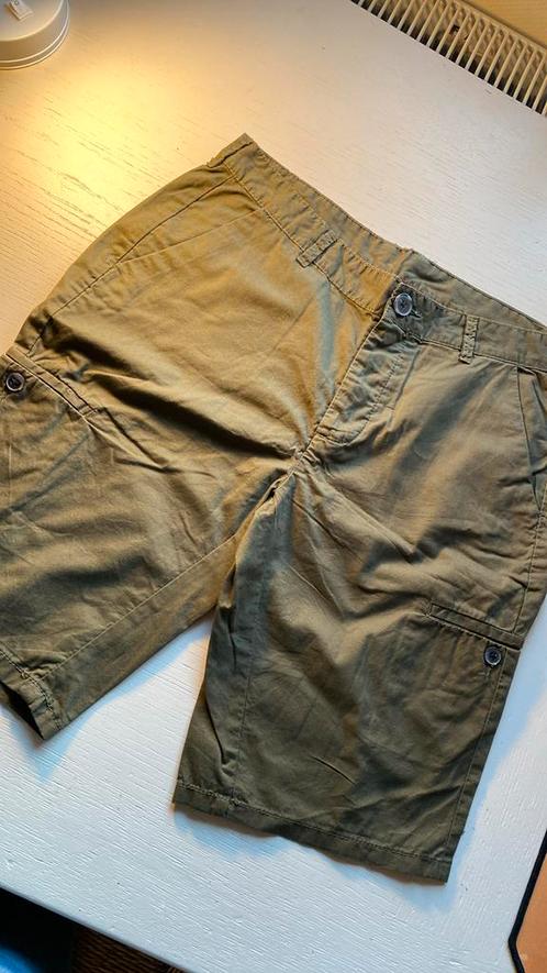 jongens/heren short maat 38, Kleding | Heren, Broeken en Pantalons, Zo goed als nieuw, Overige maten, Groen, Ophalen of Verzenden