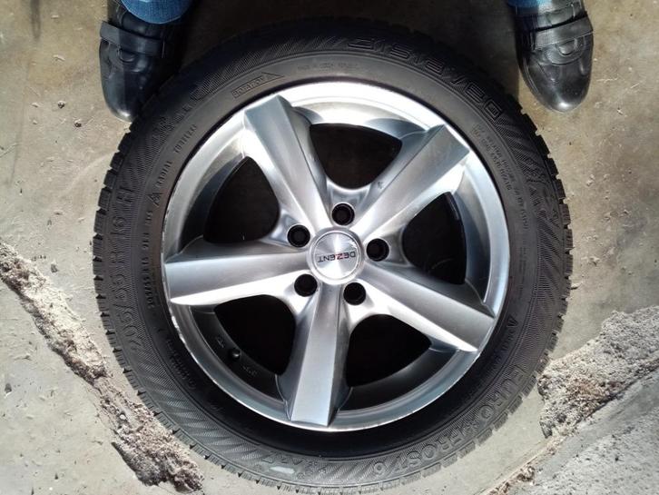 Pneus hiver pour Alfa Romeo, Auto-onderdelen, Banden en Velgen, Band(en), Winterbanden, 16 inch, 205 mm, Personenwagen, Gebruikt