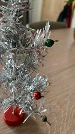 Kleine oude feather tree kerstboompje kerstmis, Ophalen of Verzenden, Gebruikt