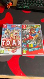 Super Mario odyssey en Captain toad treasure tracker, Consoles de jeu & Jeux vidéo, Jeux | Nintendo Switch, 2 joueurs, Enlèvement