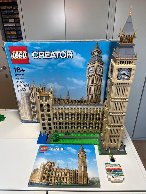 Lego creator 10253 - big ben, Kinderen en Baby's, Speelgoed | Duplo en Lego, Zo goed als nieuw, Lego, Complete set, Ophalen of Verzenden