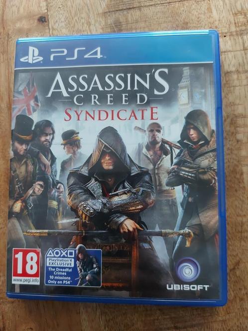 PS4 - Assassin's creed - Syndicate, Games en Spelcomputers, Games | Sony PlayStation 4, Zo goed als nieuw, Avontuur en Actie, Vanaf 18 jaar