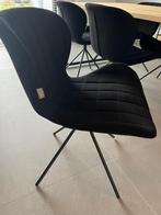 Stoffen zwarte stoelen van Zuiver, Enlèvement, Comme neuf, Noir