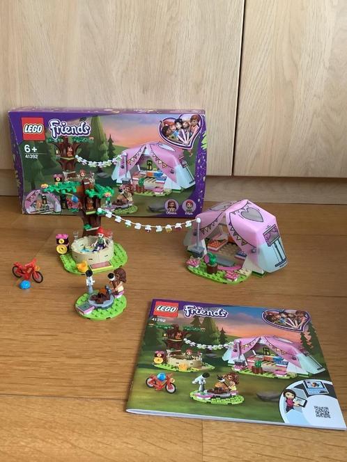 Lego Friends 41392 glamping, Kinderen en Baby's, Speelgoed | Duplo en Lego, Zo goed als nieuw, Lego, Complete set, Ophalen