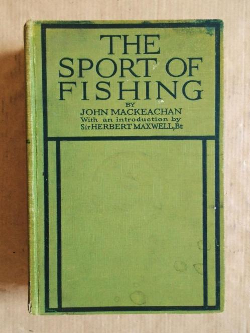 The Sport of Fishing [Salmon & Trout > Scotland] - 1923, Sports nautiques & Bateaux, Pêche à la ligne | Général, Utilisé, Autres types