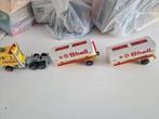 Majorette Shell tankers, Ophalen of Verzenden, Gebruikt, Bus of Vrachtwagen