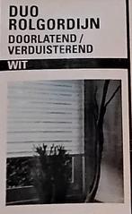 Duo rolgordijnen wit, Huis en Inrichting, Zo goed als nieuw, Modern, Wit, 100 tot 150 cm