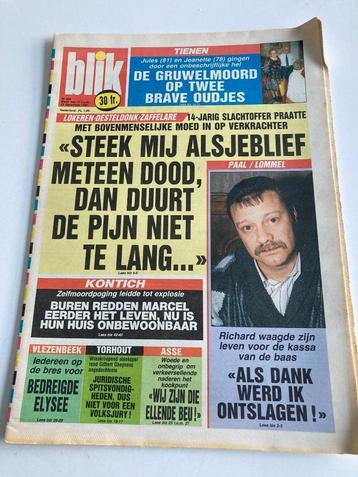 BLIK nr 303 1991 : Moord Wichelen, Grott-Bijgaarden, Torhout beschikbaar voor biedingen