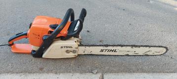Stihl MS 390, Enlèvement, Utilisé