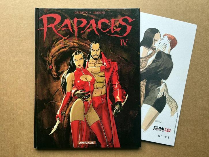 Rapaces T4 + XL - Marini - EO2003 - Dargaud, Livres, BD, Envoi