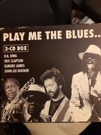 cd - various - play me the blues - 3 cd box, Cd's en Dvd's, Cd's | Jazz en Blues, Ophalen of Verzenden, 1960 tot 1980, Zo goed als nieuw