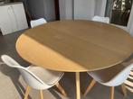 tafel en stoelen, Huis en Inrichting, Ophalen, Gebruikt, Rond, Vijf personen of meer