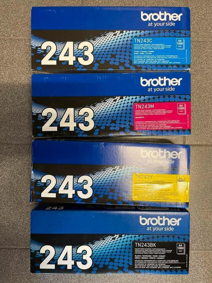 Brother TN-243CMYK multipack origineel NIEUW, Computers en Software, Printerbenodigdheden, Nieuw, Toner, Ophalen of Verzenden
