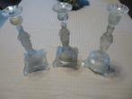 3 Glazen kandelaars Heilig Hart, Enlèvement ou Envoi