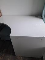 Bureau en coin Ikea hoek bureau desk, Utilisé, Enlèvement ou Envoi, Bureau